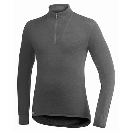 GEMENGDE TRUI WOOLPOWER ZIP TURTLENECK 200