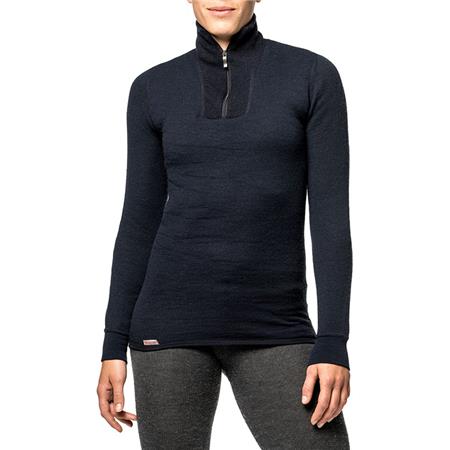 GEMENGDE TRUI WOOLPOWER ZIP TURTLENECK 200