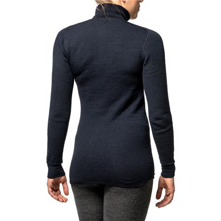 GEMENGDE TRUI WOOLPOWER ZIP TURTLENECK 200