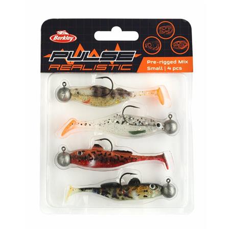 Gemonteerd Softbait Berkley Pulse Realistic Mix