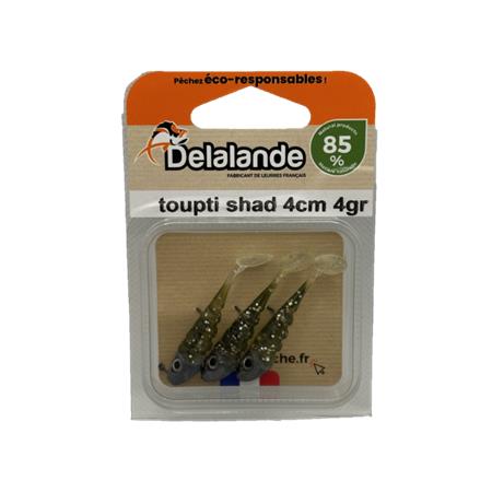 GEMONTEERD SOFTBAIT DELALANDE TOUPTISHAD - 4CM