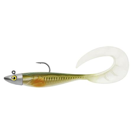 Gemonteerd Softbait Delalande Zand Curly - 12Cm