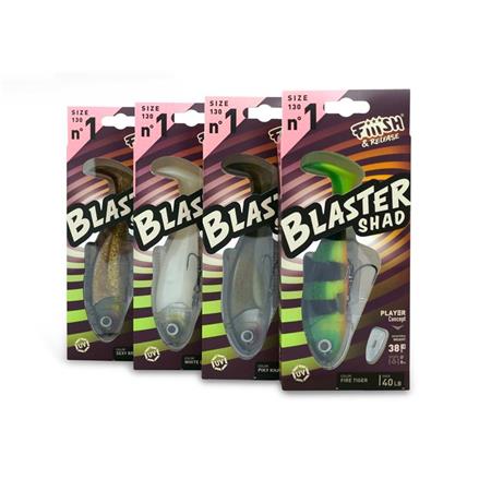 GEMONTEERD SOFTBAIT FIIISH BLASTER SHAD 130 - 13CM