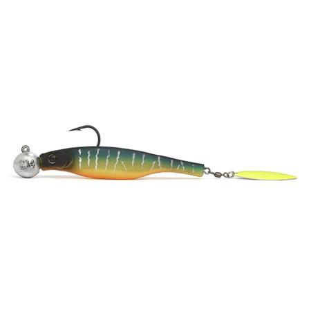 GEMONTEERD SOFTBAIT HYPERLASTICS DARTSPIN 4.5' ROUND JIGHEAD - 12CM