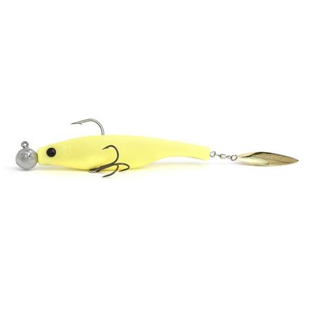 GEMONTEERD SOFTBAIT HYPERLASTICS DARTSPIN 7' ROUND JIGHEAD 360 - 18CM