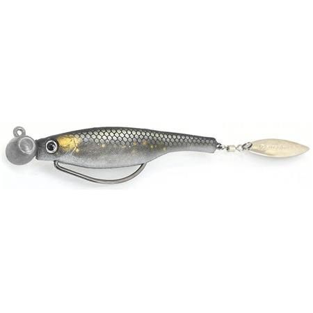 Gemonteerd Softbait Hyperlastics Dartspin Pro Football Jig 4 1/2 - 12Cm