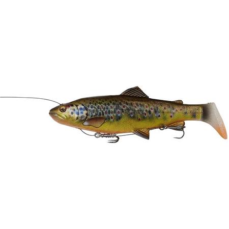 GEMONTEERD SOFTBAIT SAVAGE GEAR 4D LINE THRU RATTLE TROUT - 27.5CM