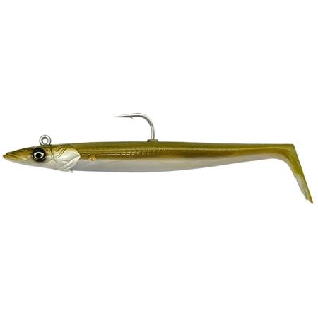 GEMONTEERD SOFTBAIT SAVAGE GEAR SANDEEL V2 - 18CM