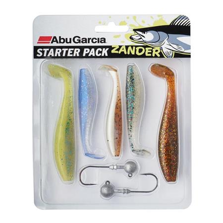 GEMONTEERD SOFTBAIT SET ABU GARCIA STARTERPACK ZANDER