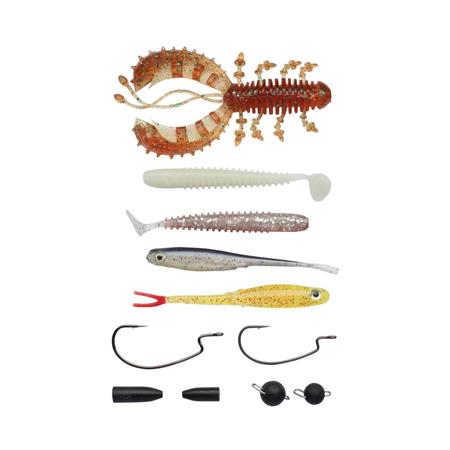 GEMONTEERD SOFTBAIT SET BERKLEY URBN FINESSE KIT