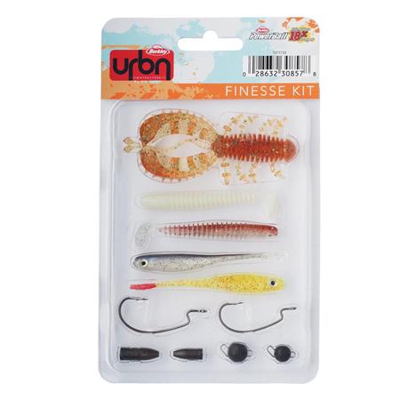 GEMONTEERD SOFTBAIT SET BERKLEY URBN FINESSE KIT