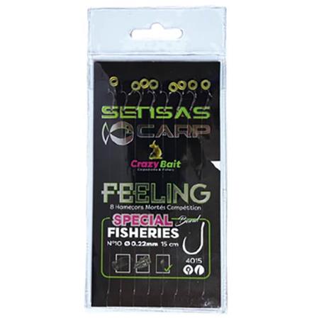 Gemonteerde Haak Sensas Crazy Bait 4015