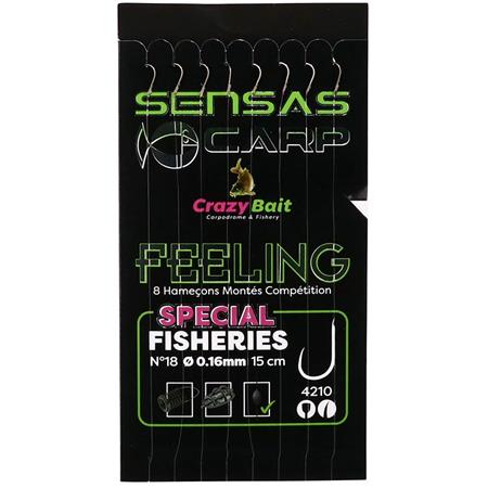 Gemonteerde Haak Sensas Crazy Bait 4210