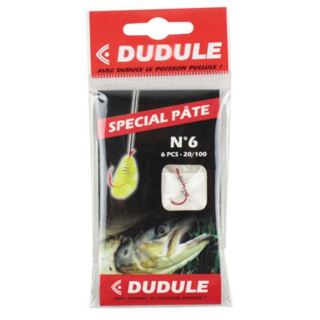 Gemonteerde Haak Speciaal Voor Foreldeeg Dudule Special Pate À Truite