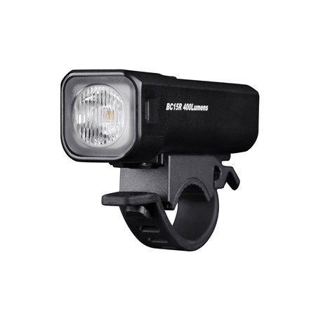 GENOPLADELIG CYKELLYGTE FENIX BC15R 400 LUMENS