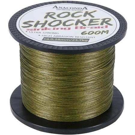 Gevlochten Lijn Anaconda Rockshocker Sinking Braid - 600M