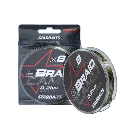 Gevlochten Lijn Karper Starbaits S Braid Camo X8