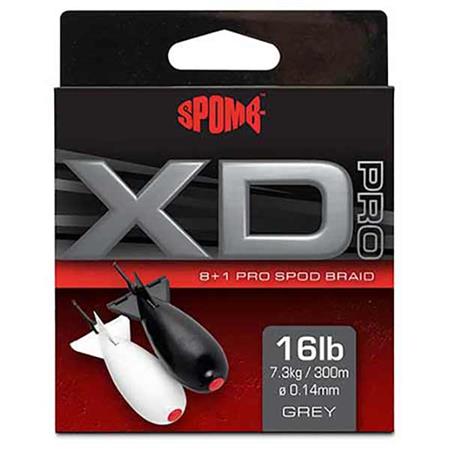 GEVLOCHTEN LIJN SPOMB XD PRO BRAID 300M