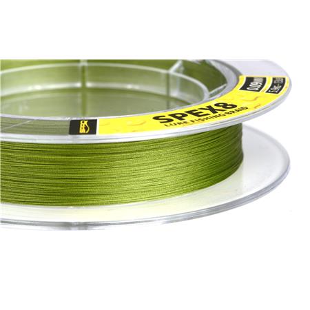 GEVLOCHTEN LIJN SPRO SPEX8 BRAID CAMOU GREEN