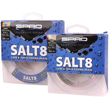 GEVLOCHTEN LIJN SPRO SPEX8 MULTI-COLOR SALT!