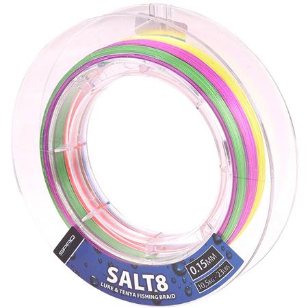 Gevlochten Lijn Spro Spex8 Multi-Color Salt!