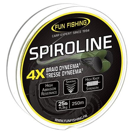 Gevlochten Lijn Voor Karper Fun Fishing Spiroline - 250M