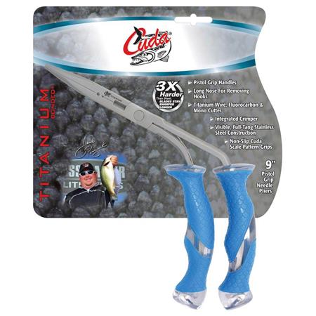 GEWINKELTE TITANZANGE CUDA - 23CM