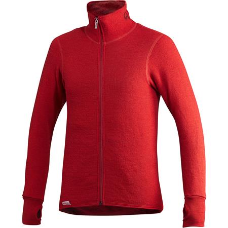 Giacca Mista Woolpower Full Zip Jacket 400 Autumn Red
