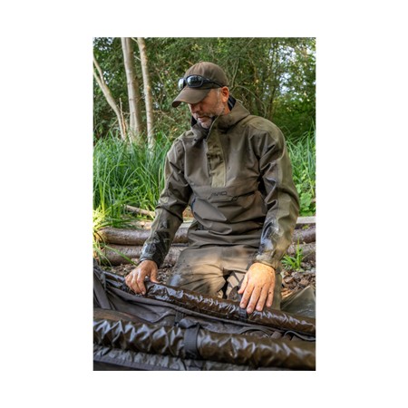 GIACCA UOMO AVID CARP HYDRO FORCE 20K PRO PULLOVER JACKET - KAKI