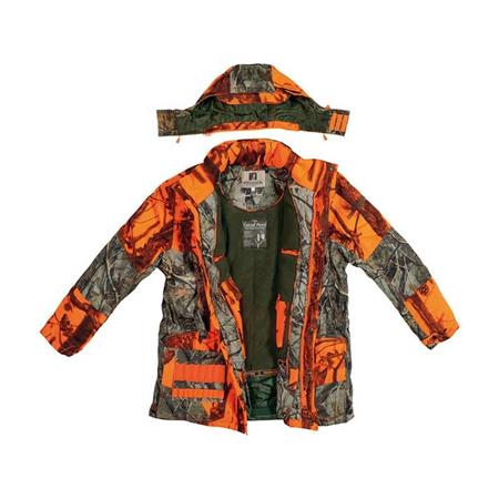 GIACCA UOMO - CAMO ARANCIONE PERCUSSION VESTE CHASSE GRAND NORD - CAMO ORANGE