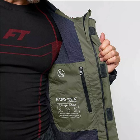 GIACCA UOMO FINNTRAIL IMPERMEABILE LIGHTSUIT - KAKI