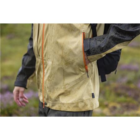 GIACCA UOMO - GOLDENHAY/VERDE PINEWOOD ABISKO TREKKING 3L - GOLDENHAY/VERT