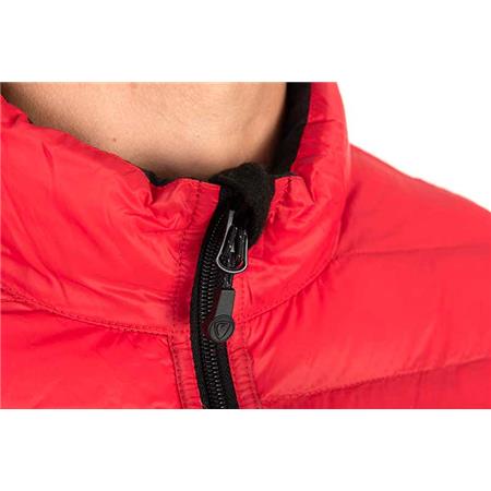 GIACCA UOMO - NERO/ROSSO FOX RAGE RO SERIES REVERSIBLE LIGHTWEIGHT QUILTED JACKET - NOIR/ROUGE