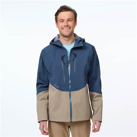 GIACCA UOMO ORVIS PRO FISHING JACKET - GRIS/BLEU