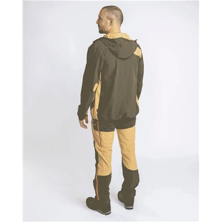 GIACCA UOMO PINEWOOD ABISKO LIGHT STRETCH - BEIGE/VERT