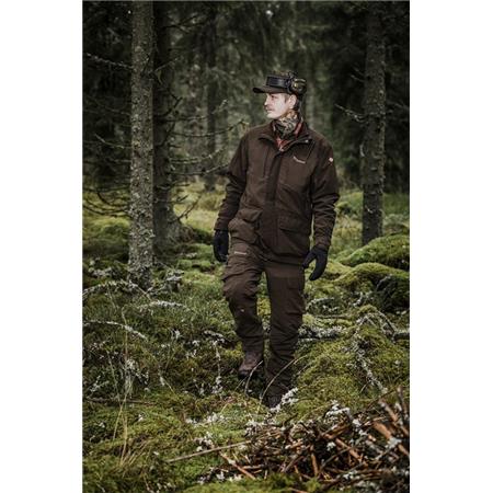 GIACCA UOMO PINEWOOD SMÅLAND LIGHT JKT QUADRATI ARANCIONE