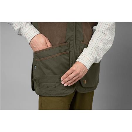 GILET CHASSE HOMME HARKILA RANNOCH HSP SHOOTING - VERT