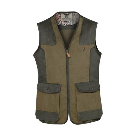 Gilet Chasse Homme Percussion Tradition Brode - Percussion - Kaki Uk