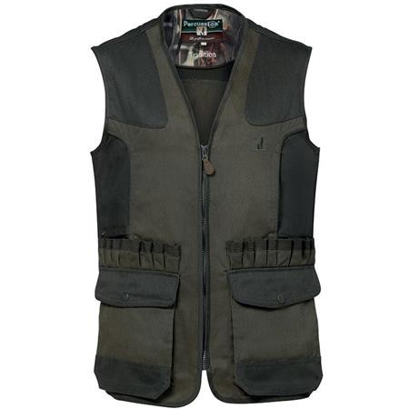 Gilet Chasse Percussion Tradition Brode - Kaki