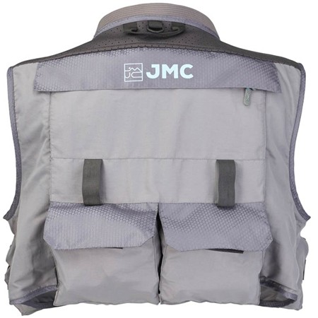 GILET DA PESCA JMC EVASION - GRIGIO