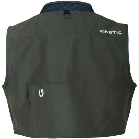 GILET DA PESCA - OLIVA KINETIC STRIDER - OLIVE