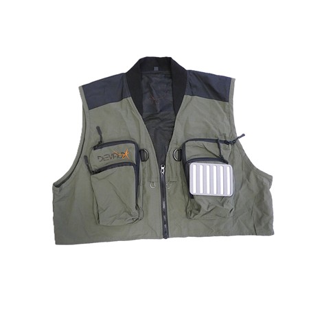 Gilet De Peche Devaux Dvx Oviv - Vert - Xl