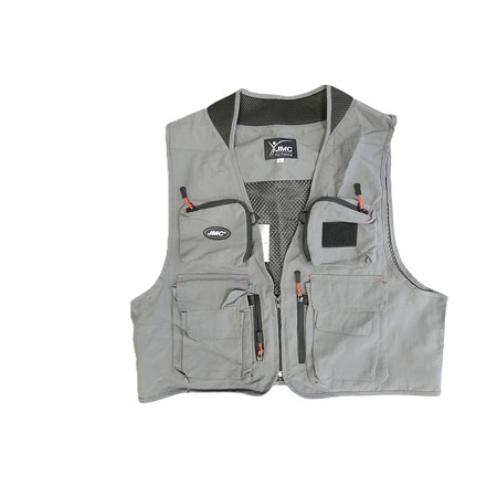 Gilet De Peche Jmc Tradition V2 - Gris - L