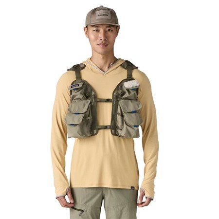 GILET DE PÊCHE PATAGONIA STEALTH CONVERTIBLE VEST - RIVER ROCK GREEN
