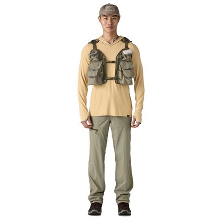 GILET DE PÊCHE PATAGONIA STEALTH CONVERTIBLE VEST - RIVER ROCK GREEN