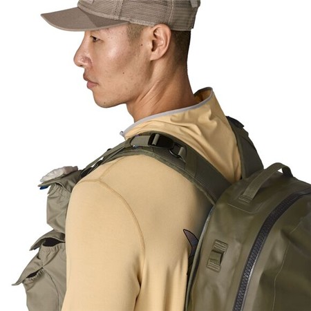 GILET DE PÊCHE PATAGONIA STEALTH CONVERTIBLE VEST - RIVER ROCK GREEN