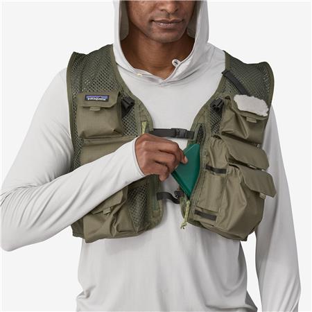 GILET DE PÊCHE PATAGONIA STEALTH PACK VEST - BASIN GREEN