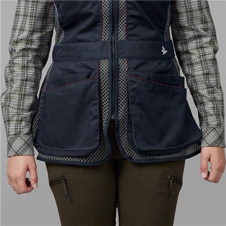 GILET DE TIR FEMME SEELAND SKEET II - MARINE