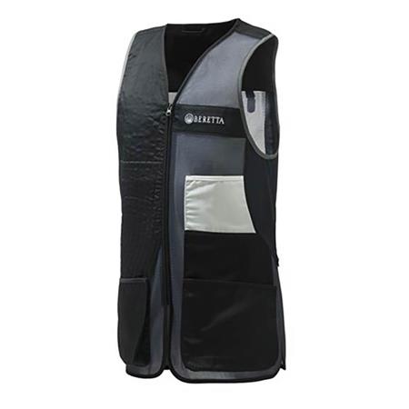 Gilet De Tir Mixte Beretta Uniform Pro 20.20 Cotton - Noir/Gris