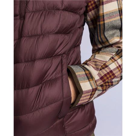 GILET DONNA PINEWOOD ABISKO INSULATION - EARTH PLUM